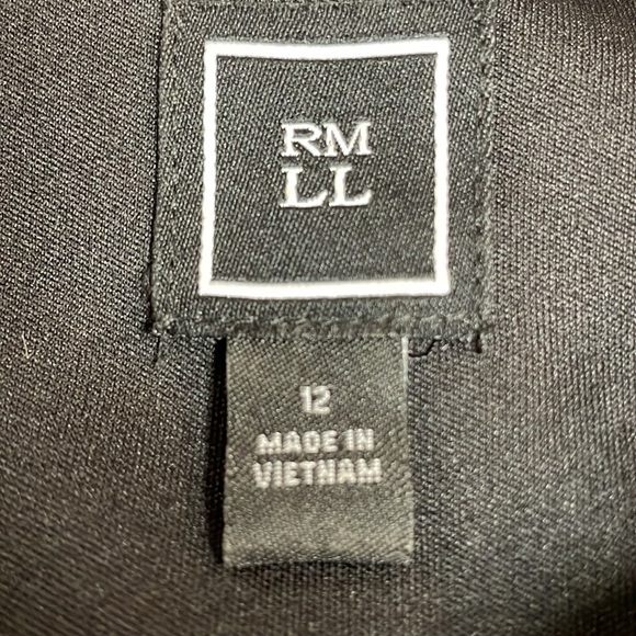 🌟Black floral dress - Picture 3 of 4